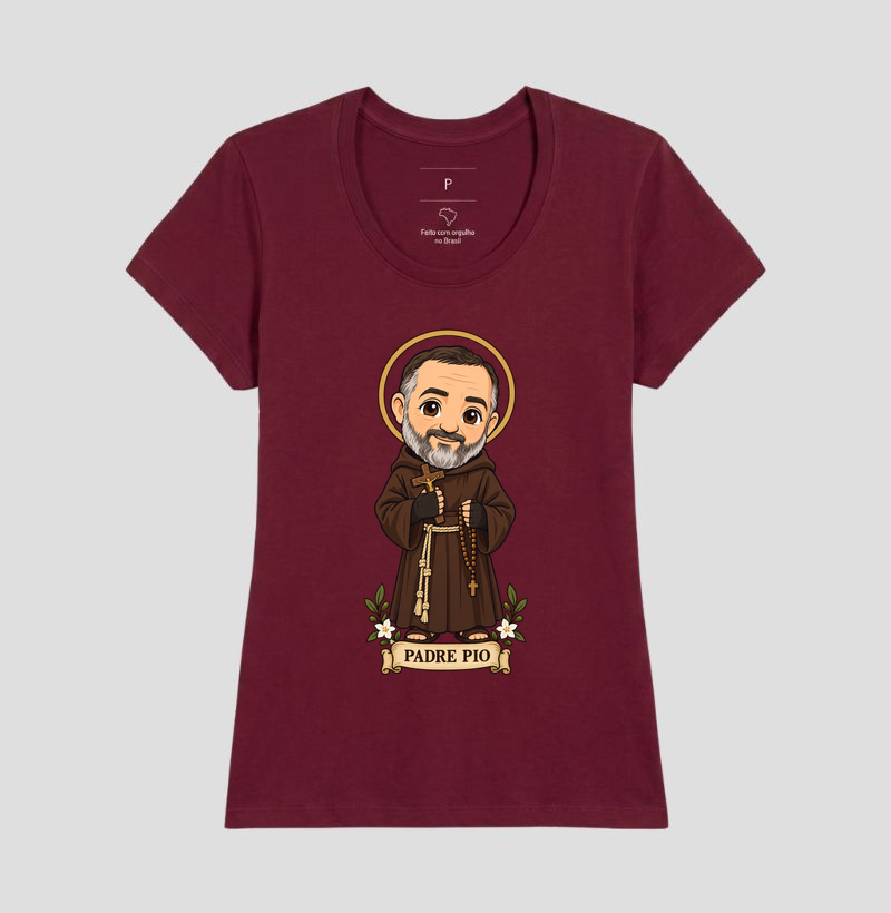 Padre Pio estilo chibi - Imagem 17