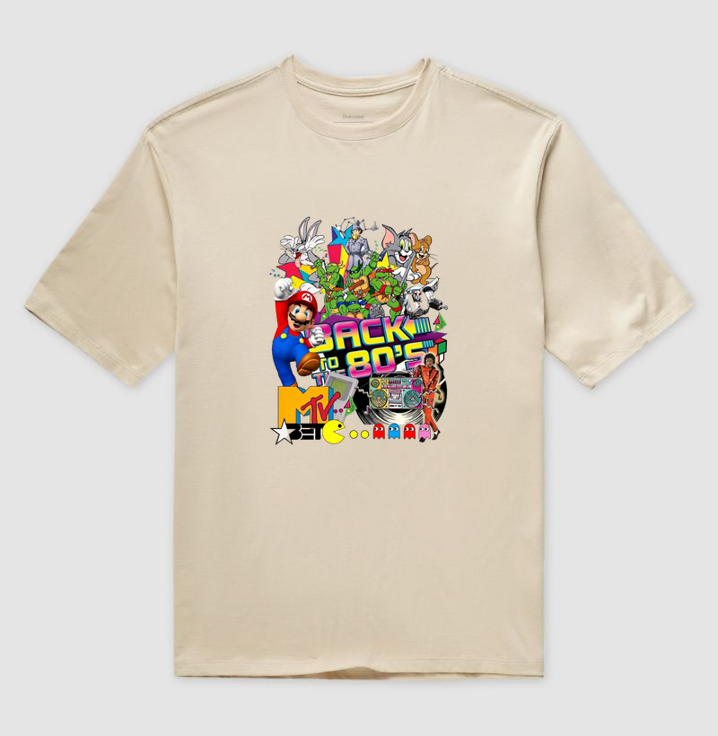 Camiseta Back 80 Retro - Imagem 3