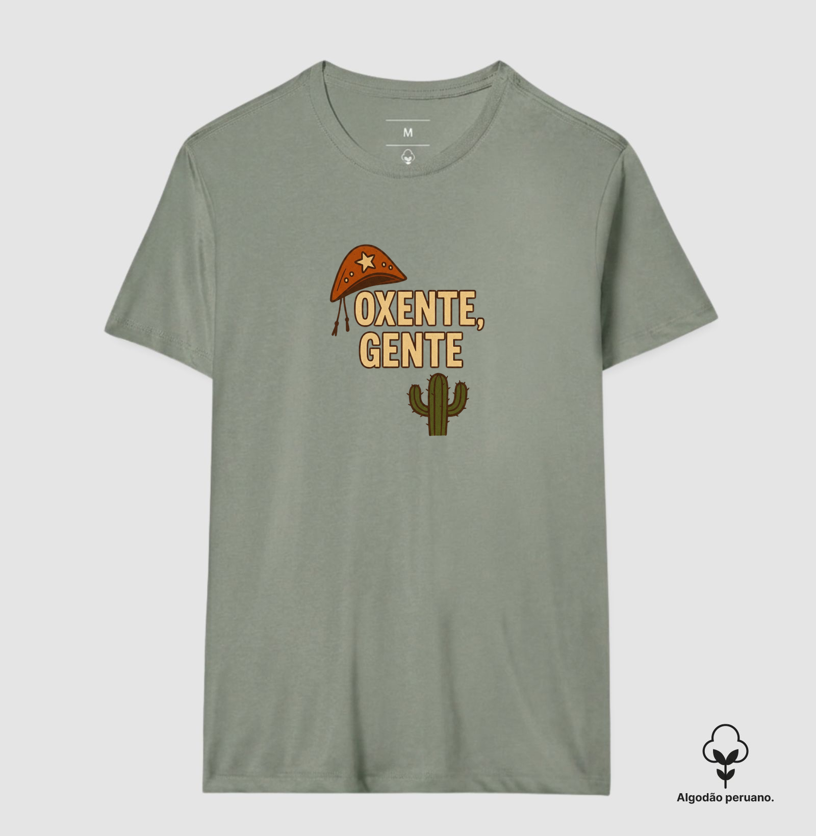 Camiseta Oxente, Gente! Coleção Baianês. Masculina e Feminina. Algodão Premium. - Imagem 6