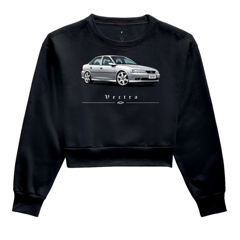 Moletom cropped feminino Vectra - Imagem 5
