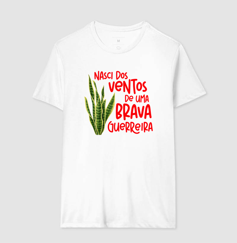 Camiseta - Nasci dos ventos de uma brava guerreira - Imagem 5