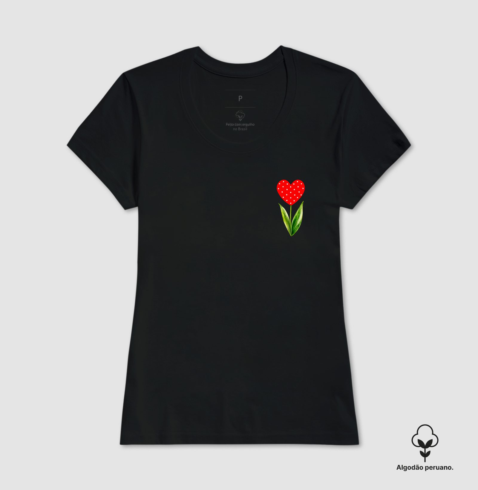 Camiseta Amor que Floresce - Imagem 6