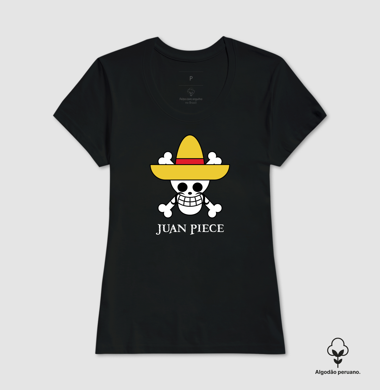 Camiseta Algodão Peruano Juan Piece - Imagem 3