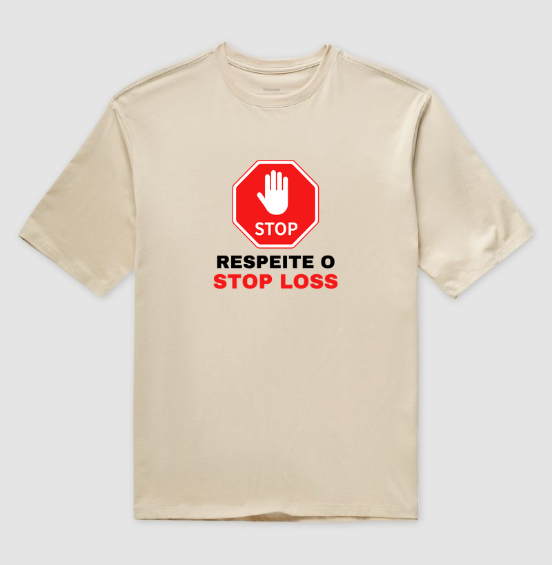 Camiseta Trader Respeite o Stop Loss - Imagem 3