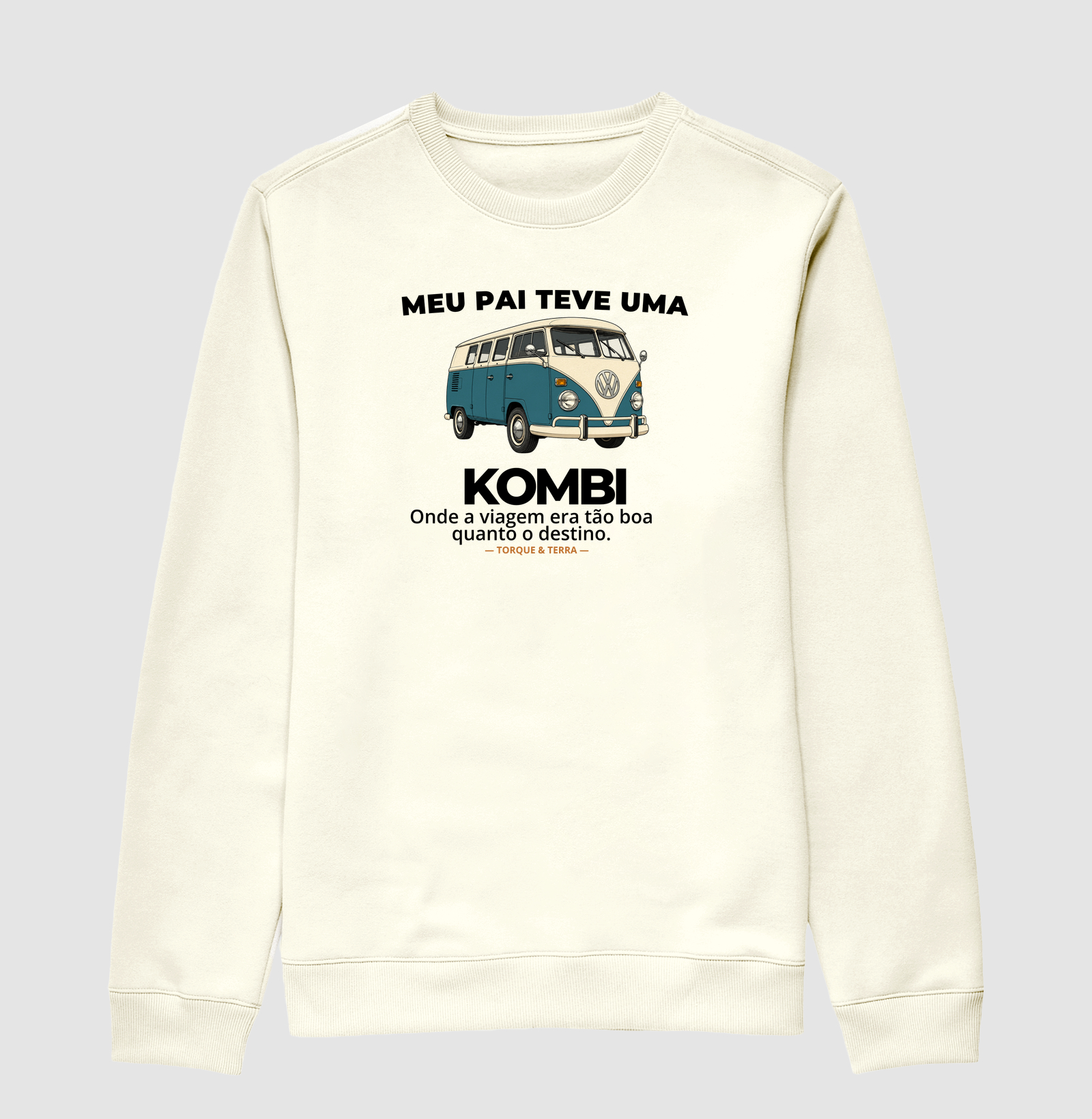 Meu pai teve uma - KOMBI - azul com branco - Imagem 2