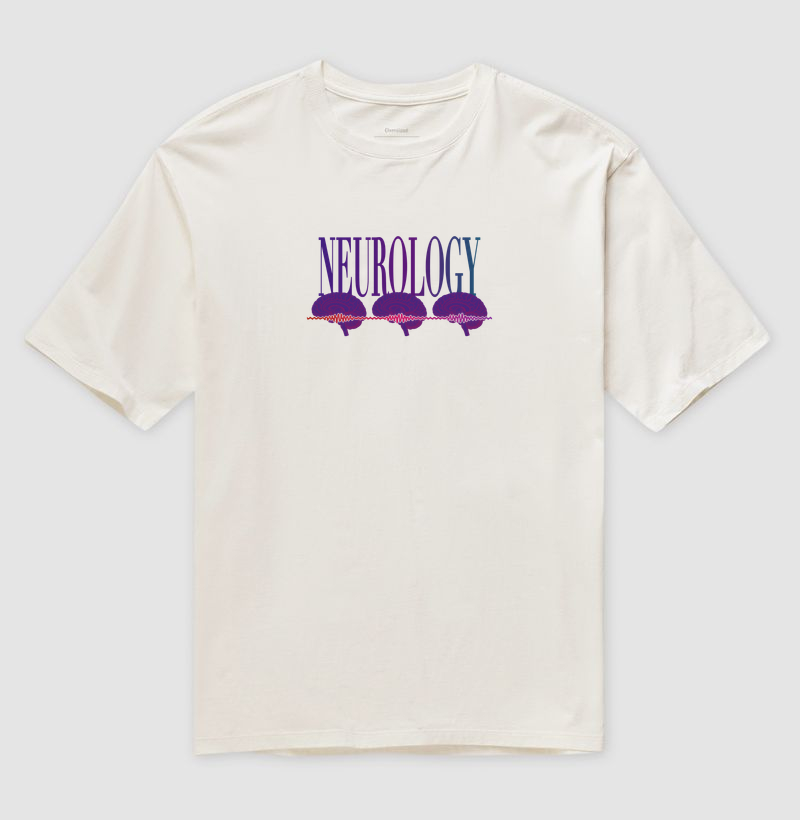 Camiseta Oversized — Neurology · Nova Edição - Imagem 4