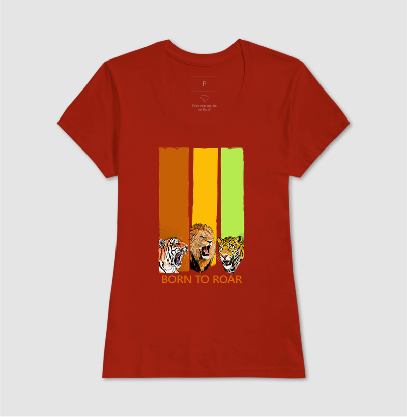 Camiseta Born to Roar (Nascido para Rugir) - Imagem 14