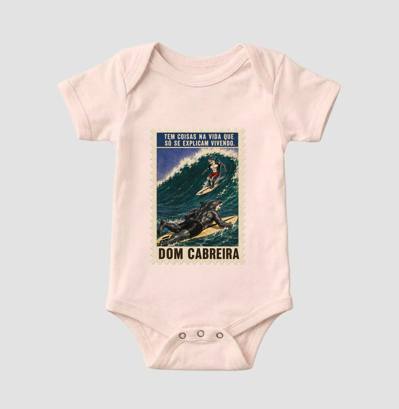 Body Infantil Selo Vivendo a Vida do Surfe - Imagem 8