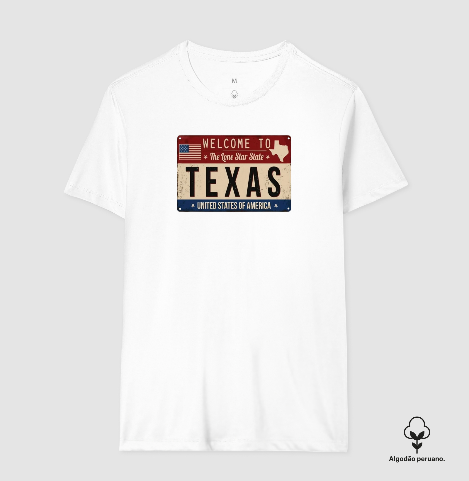Texas (placa envelhecida) - Imagem 6