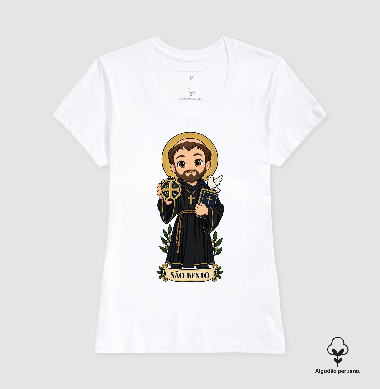 São Bento estilo chibi - Imagem 6