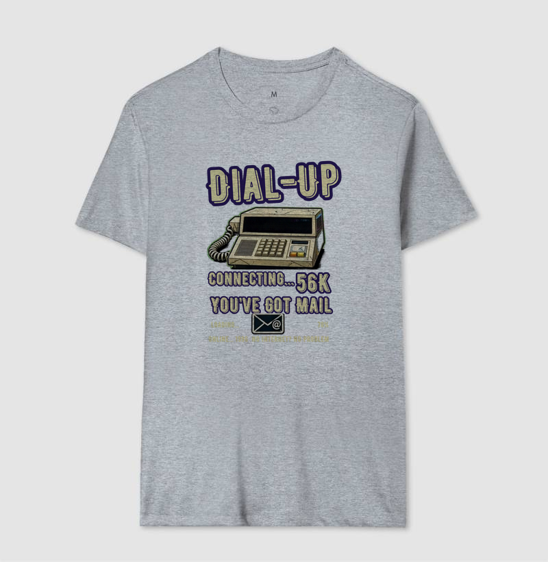  Camiseta Dial-Up - Imagem 8