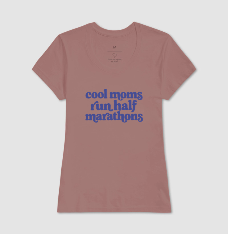 Camiseta Meia Maratona - Cool Moms Run Half Marathons - Imagem 17