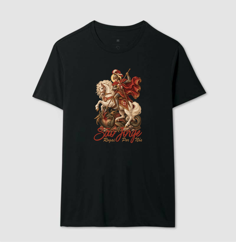 Camiseta São Jorge Rogai Por Nós - Imagem 2