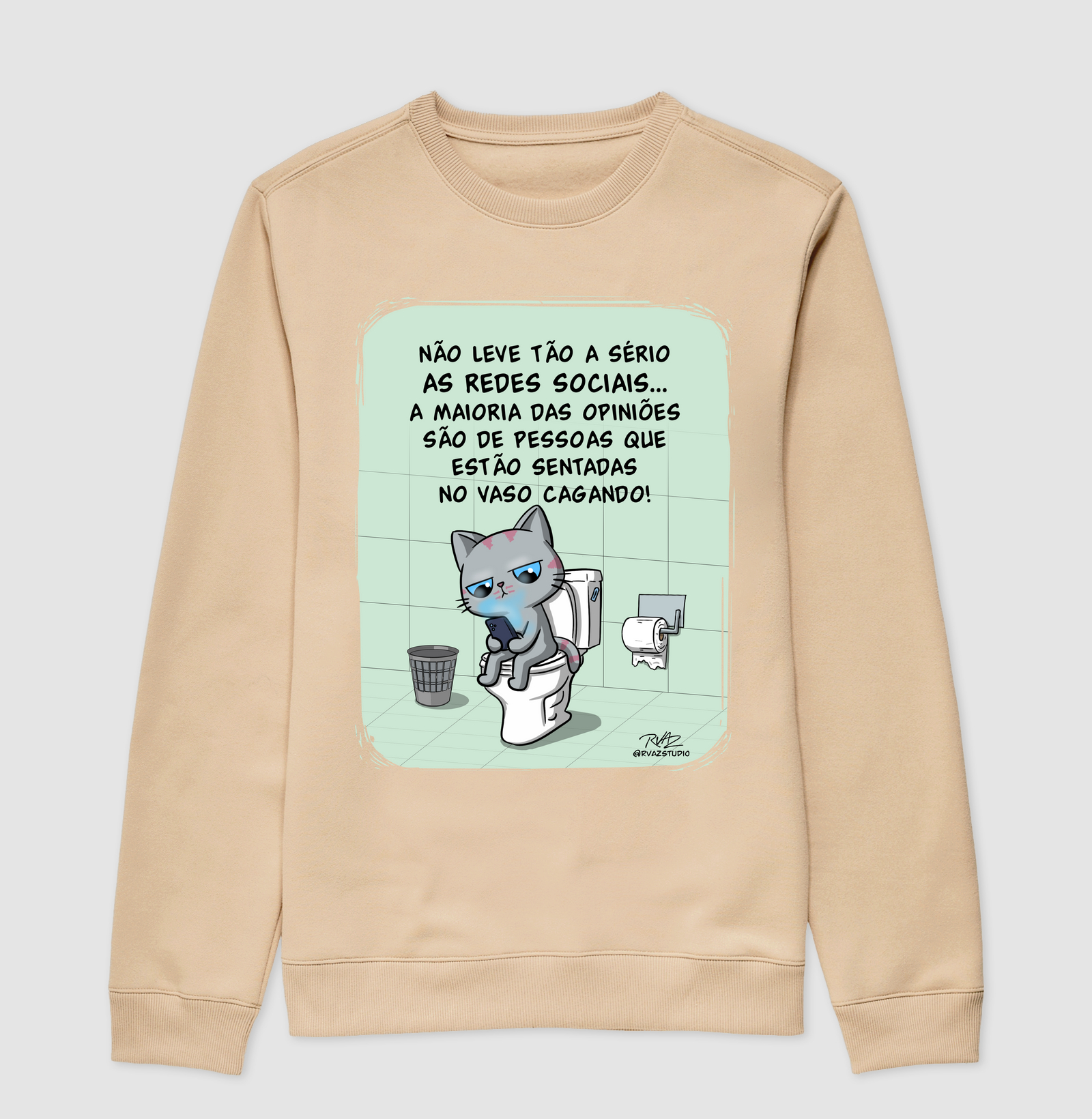 Camiseta Gato Sincero no Vaso - Imagem 3
