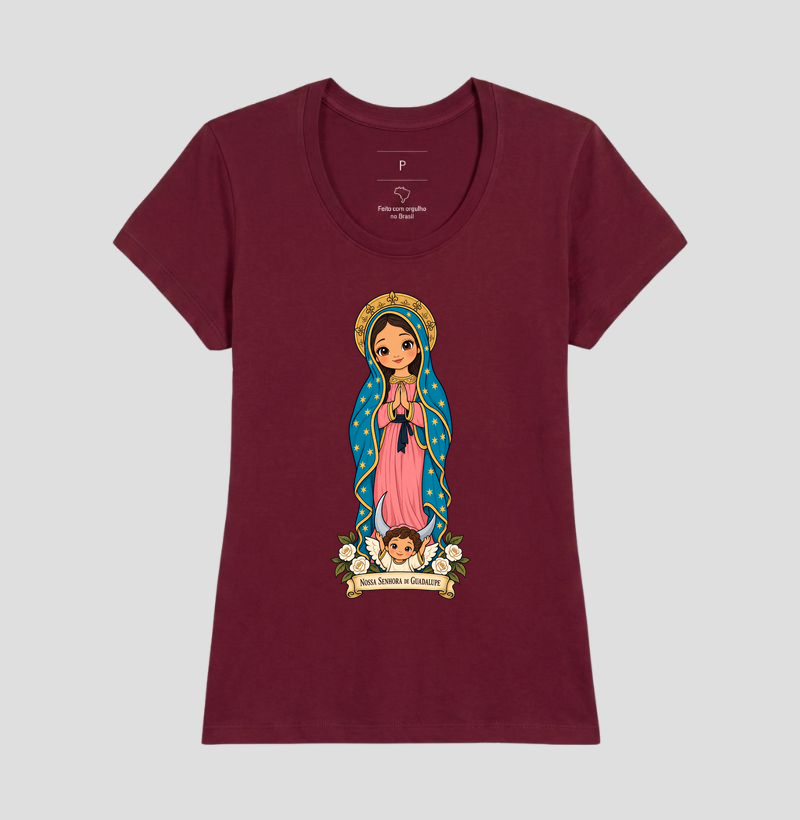 Nossa Senhora de Guadalupe estilo chibi - Imagem 17