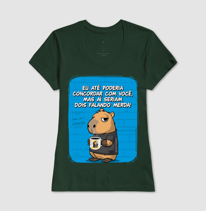 Camiseta Capivara Falando Merda - Imagem 13