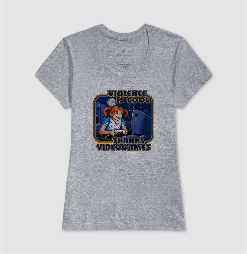 Camiseta "GTA 6 Thanks Video Games" - Imagem 9