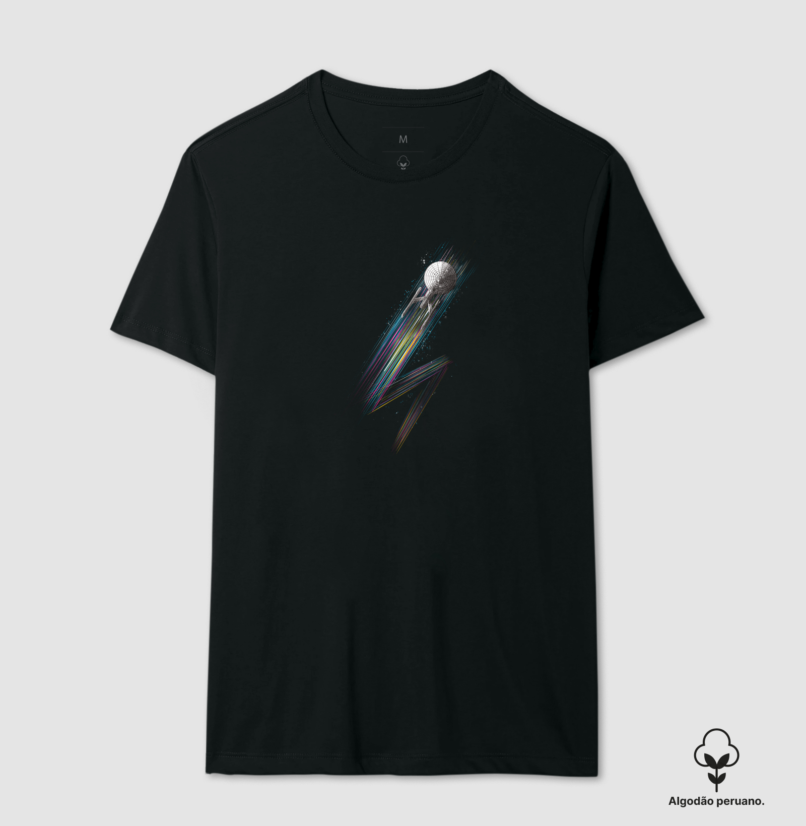 Camiseta Warp Speed Algodão Peruano - Imagem 3