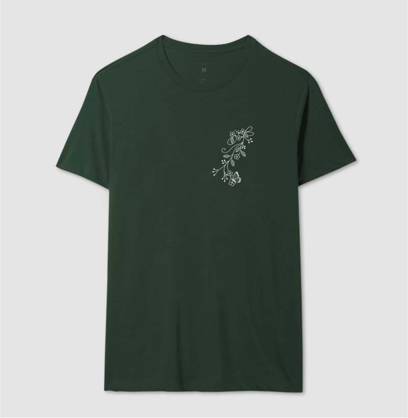 Camiseta Borboleta em Flor - Imagem 12