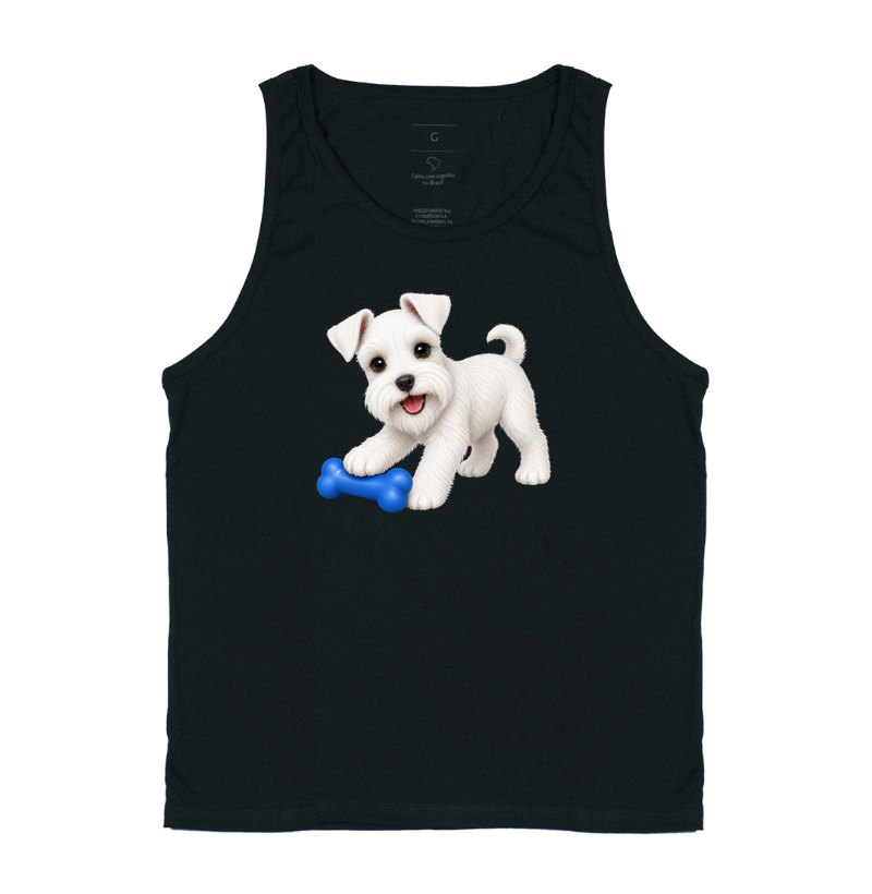 Schnauzer Branco - Desenho Animado - Imagem 3