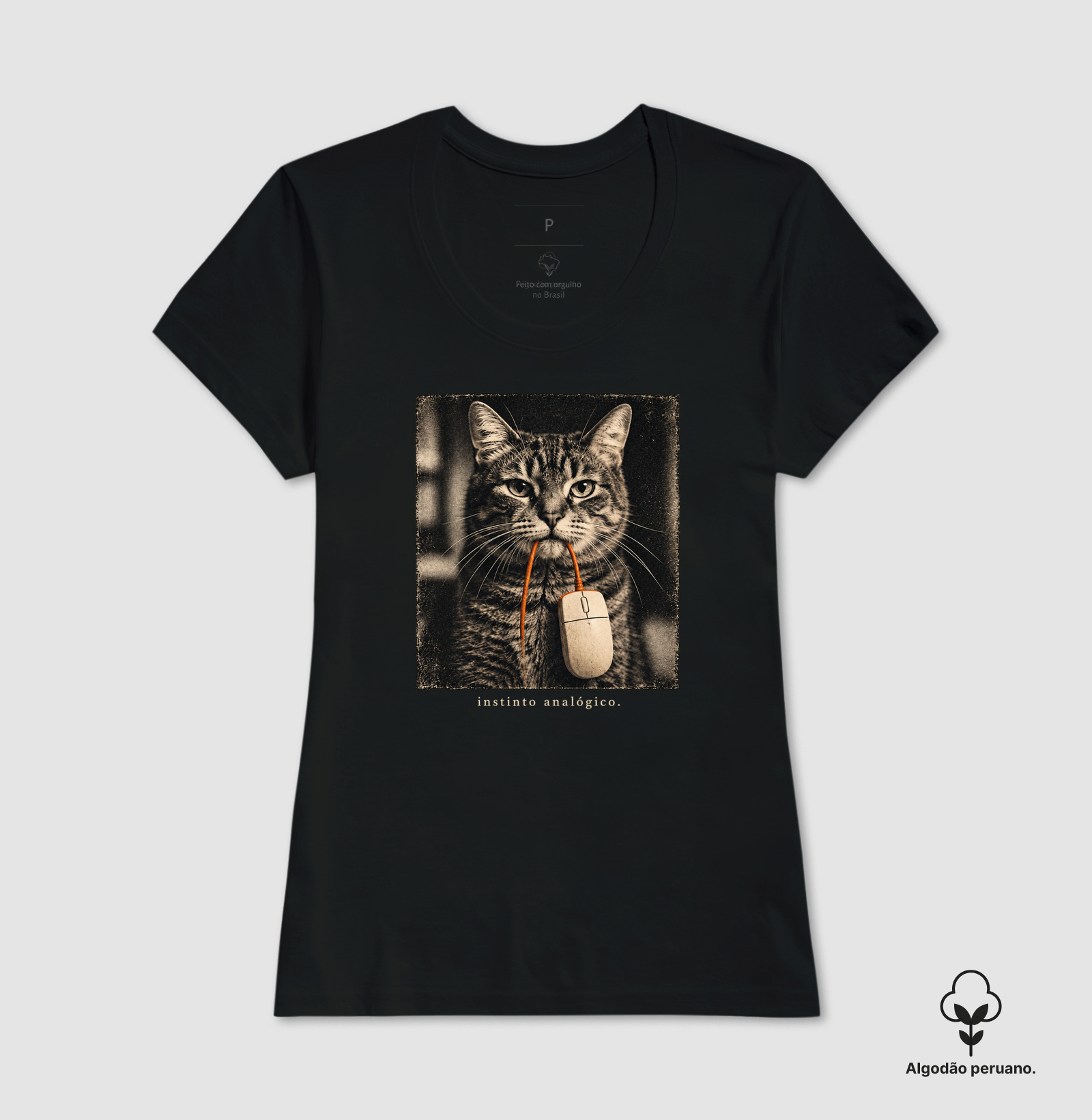 Camiseta instinto analógico - Imagem 3