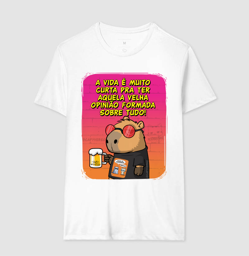 Camiseta Capivara Opinião - Imagem 4