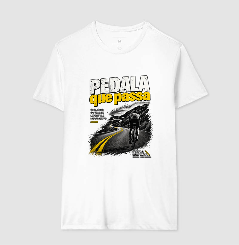 Camiseta Pedala que Passa | Fora de Rota – Ciclismo & Lifestyle - Imagem 4