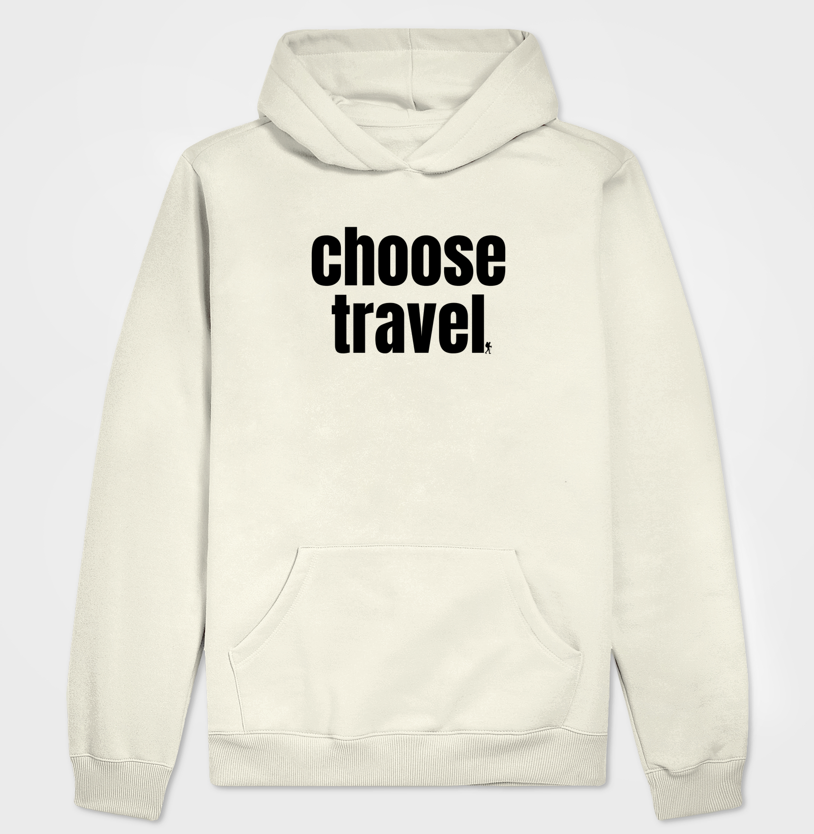 Camiseta Choose Travel | Frase Viagem Bold Minimalista | Colecao Viciados em Viagem - Imagem 3