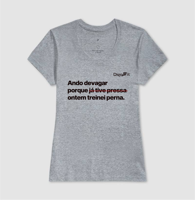 CAMISETA ACADEMIA ONTEM EU TREINEI PERNA - Imagem 9