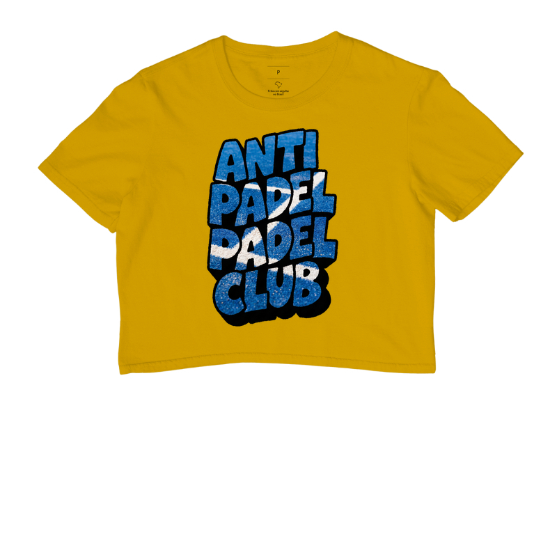 Camiseta Anti Padel Padel Club Quadra Azul - Imagem 8