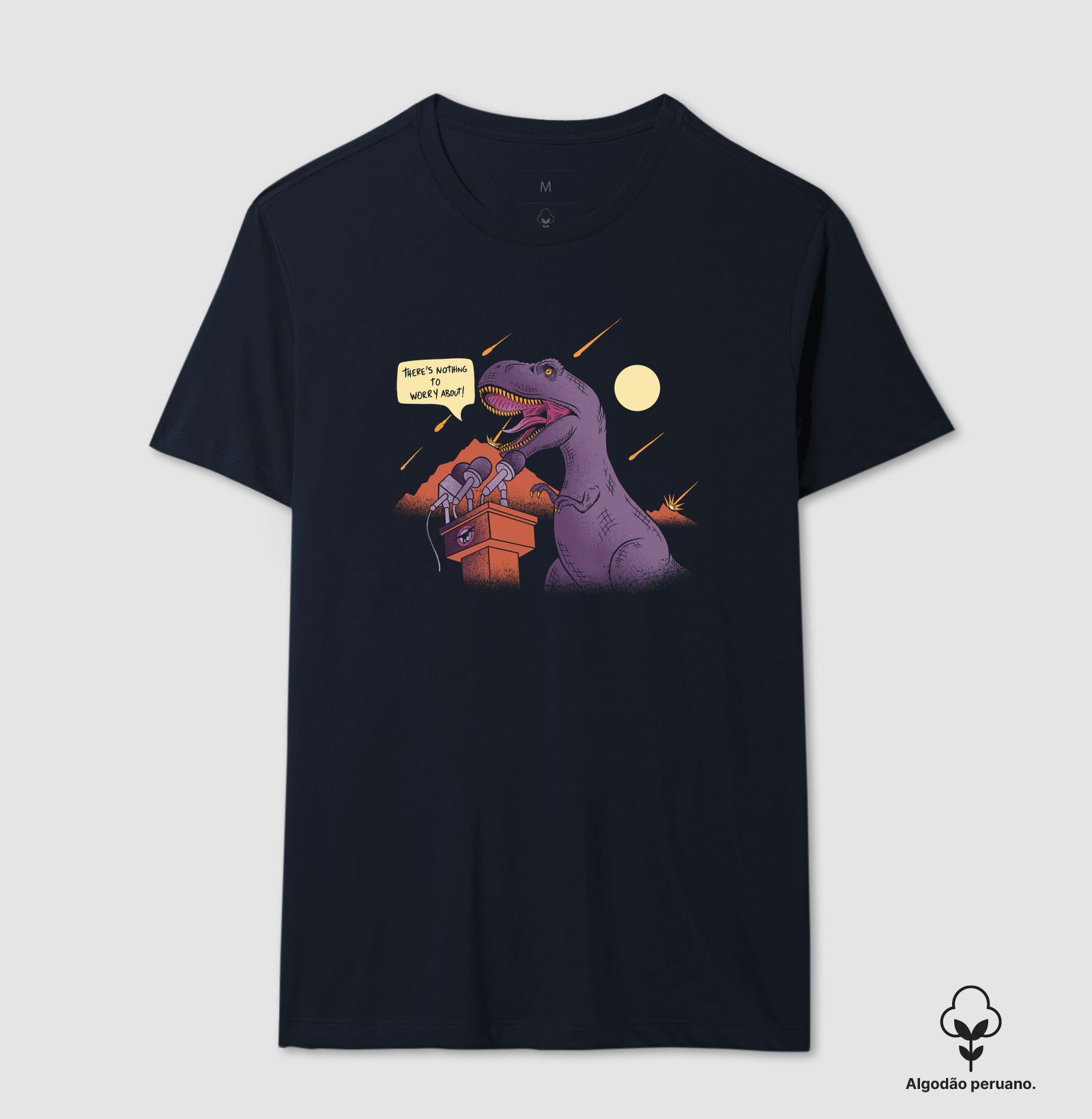 Camiseta Algodão Peruano The Dinocracy Era - Imagem 4