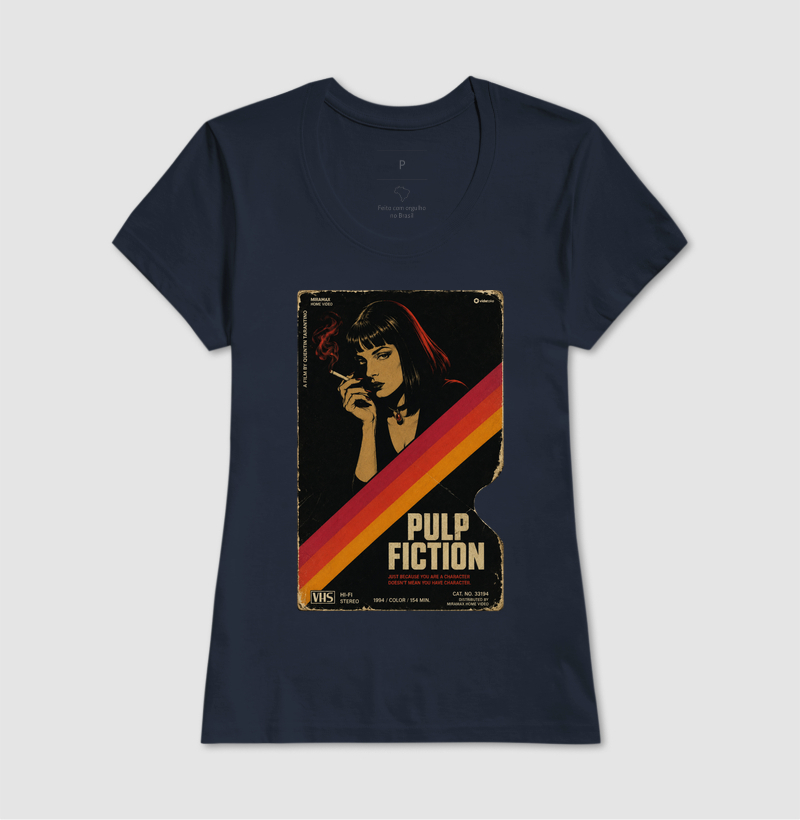 Pulp Fiction — Capa VHS Mia Wallace - Imagem 7