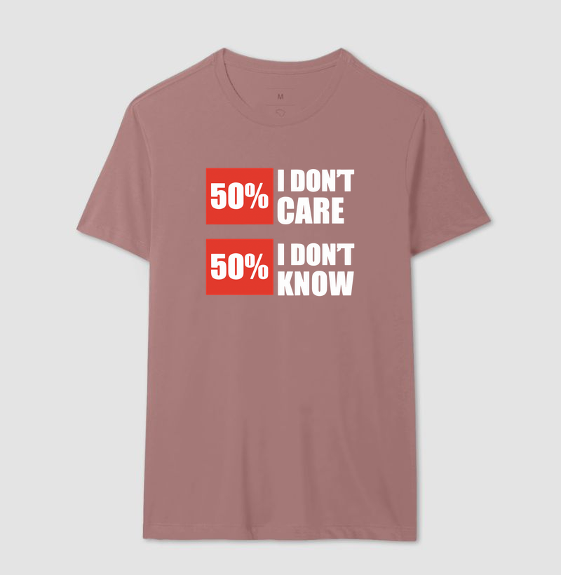 Camiseta Estou Meio a Meio - Imagem 12