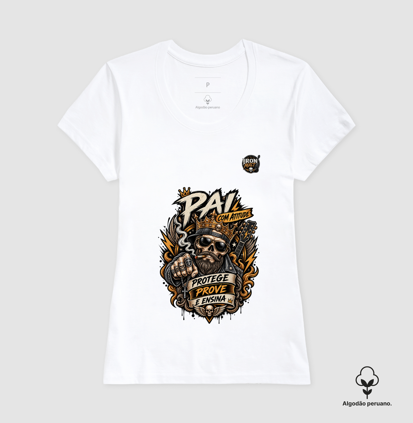 Camiseta Pai Rock N’ Roll - Imagem 9