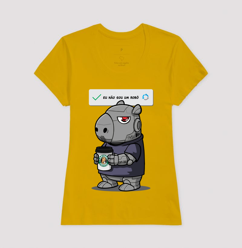 Camiseta Capivara Robô - Imagem 15