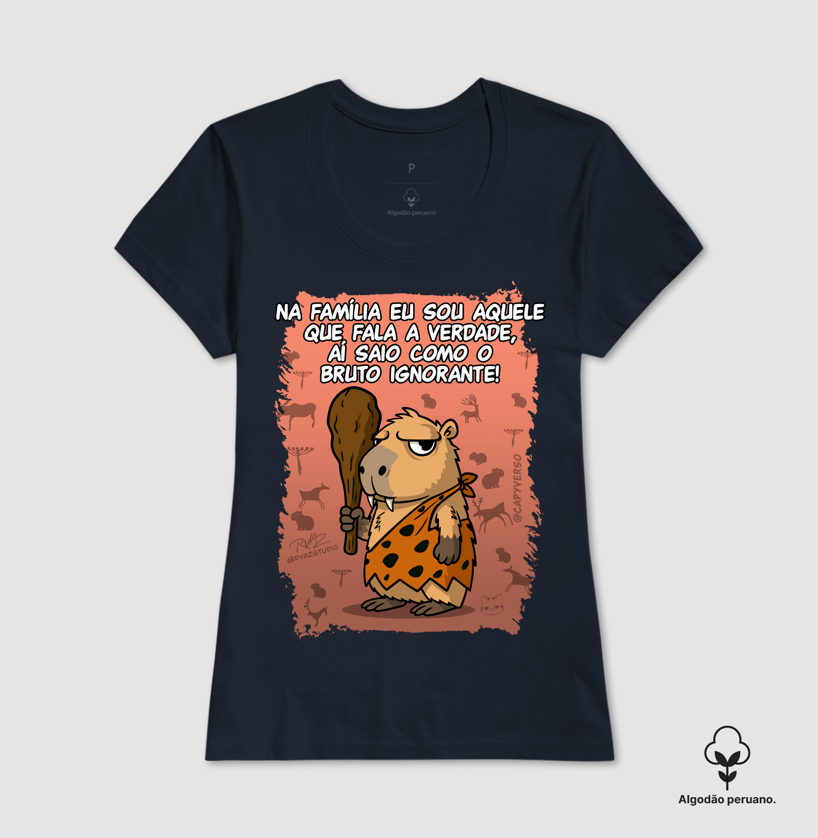 Camiseta Capivara Ignorante - Imagem 6