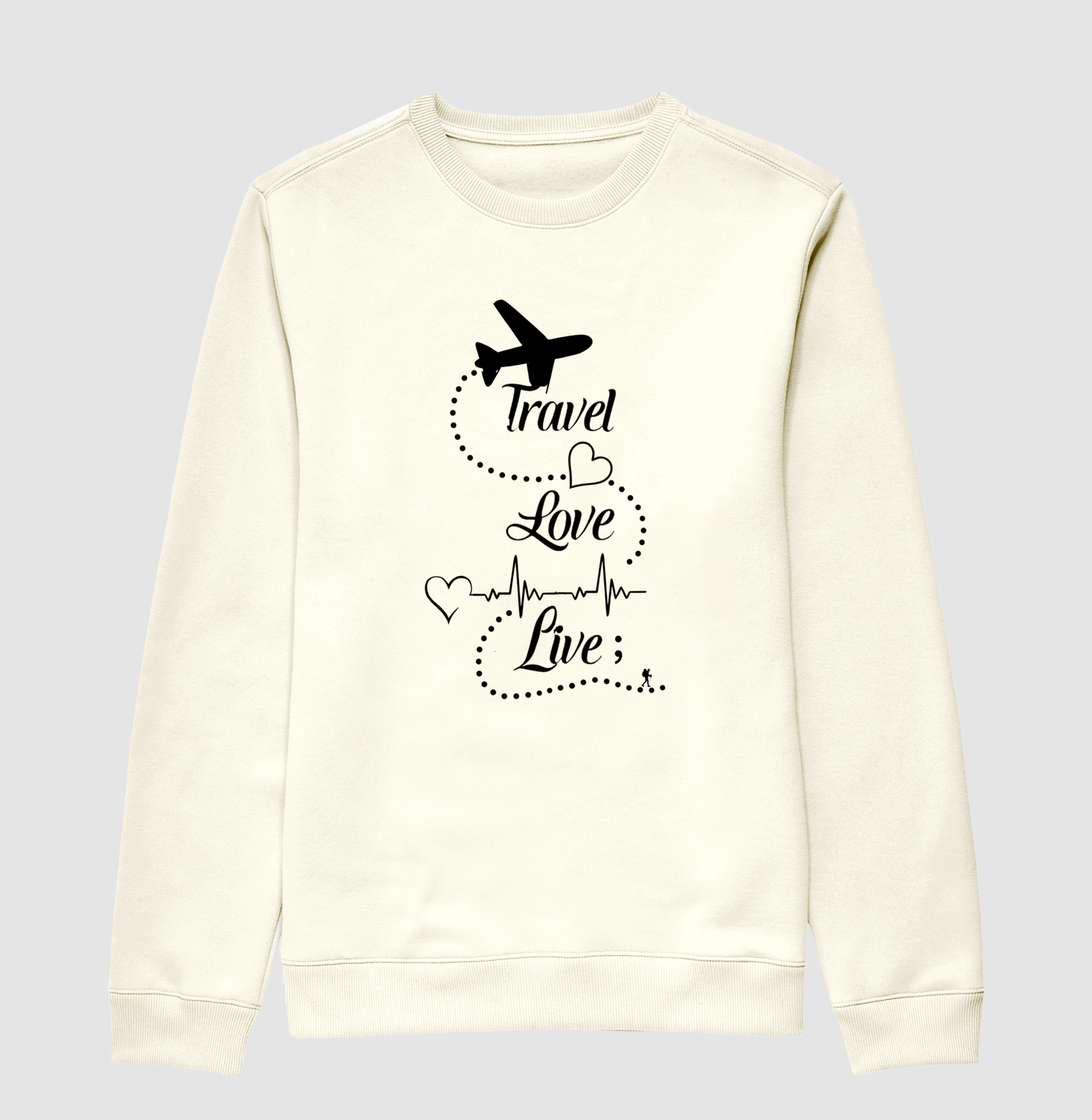 Camiseta Travel Love Live – Estampa de Viagem | Excursionista - Imagem 2