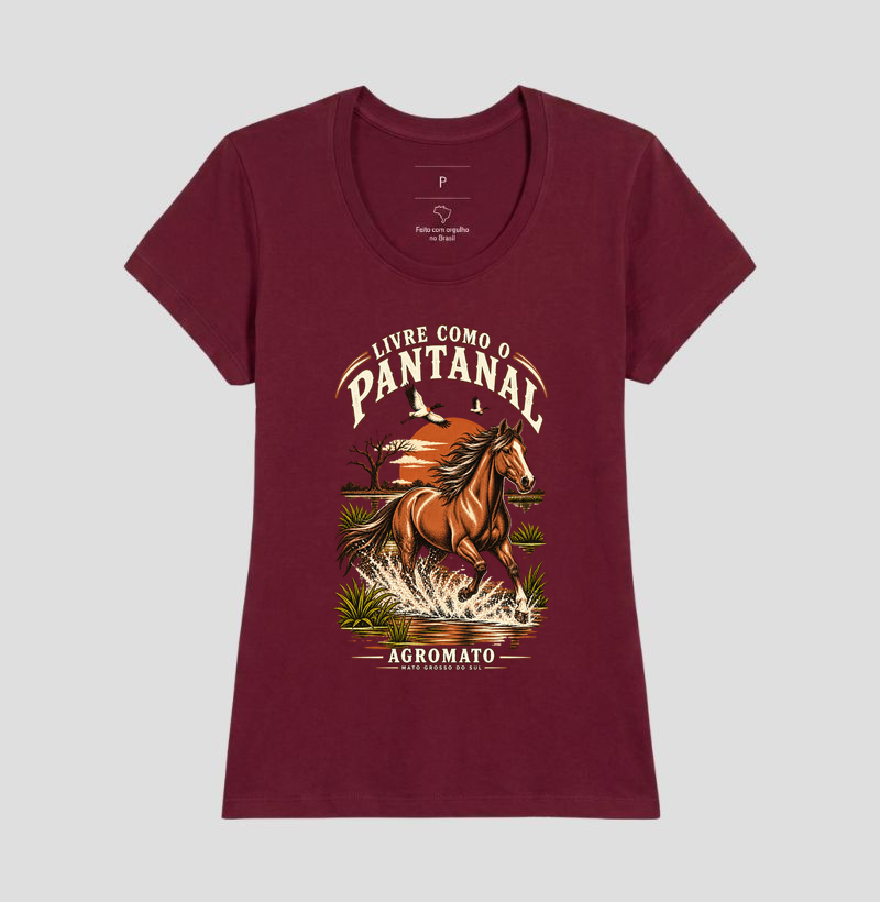 Camiseta Livre como o Pantanal - Imagem 13
