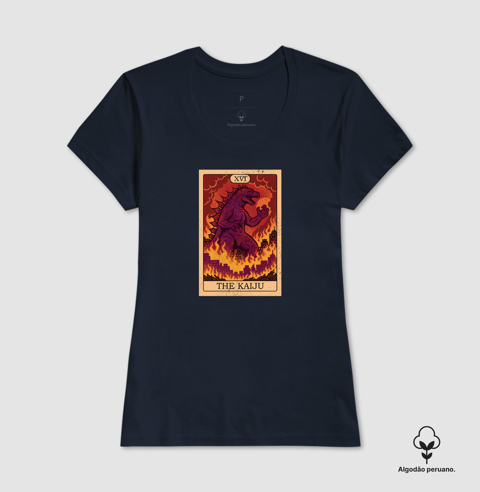 Camiseta Algodão Peruano O Kaiju - Imagem 5