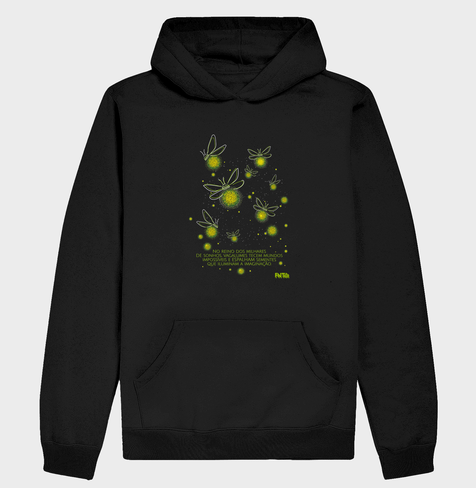 MOLETOM HODDIE SLIM "SONHO" / REINO DOS VAGALUMES 