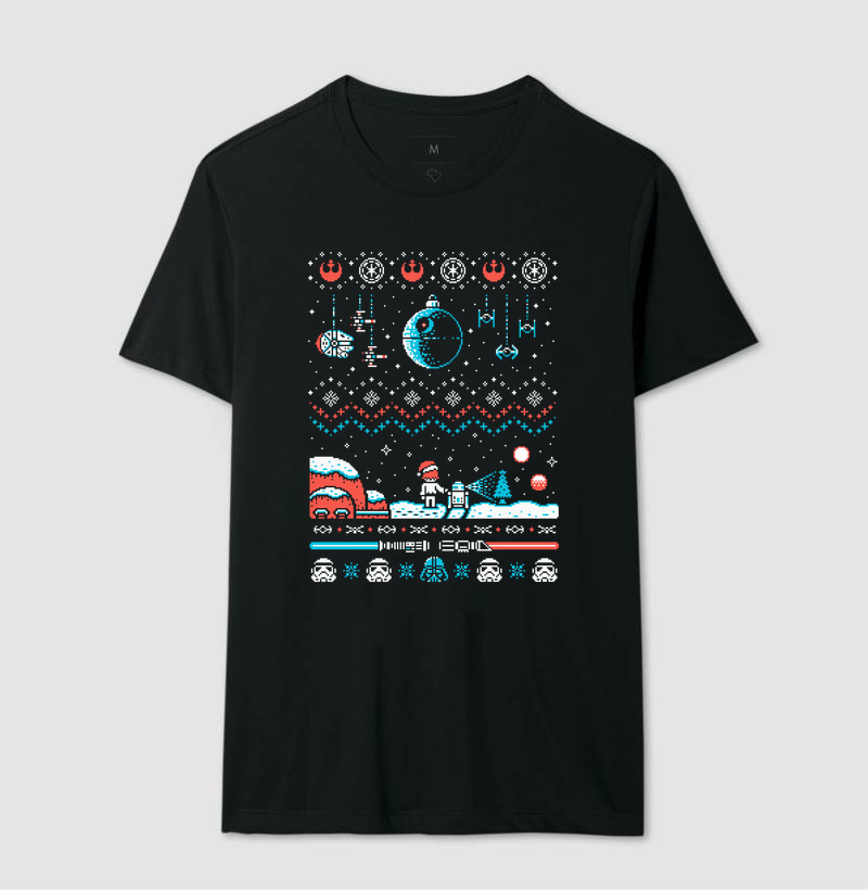 Natal Galáctico Pixel Art - Imagem 3