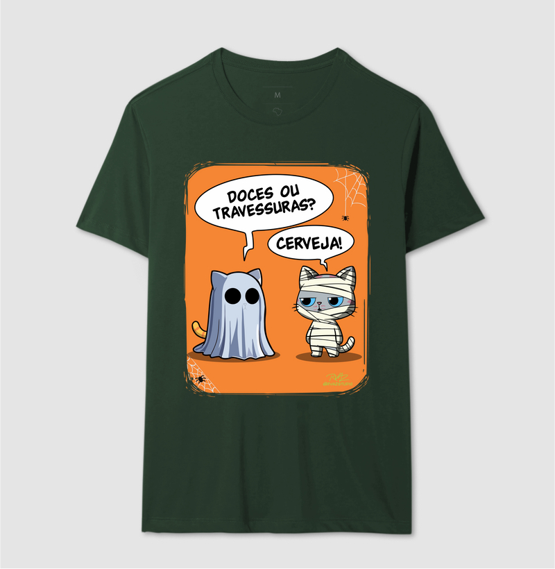 Camiseta Gato Sincero Halloween - Imagem 12
