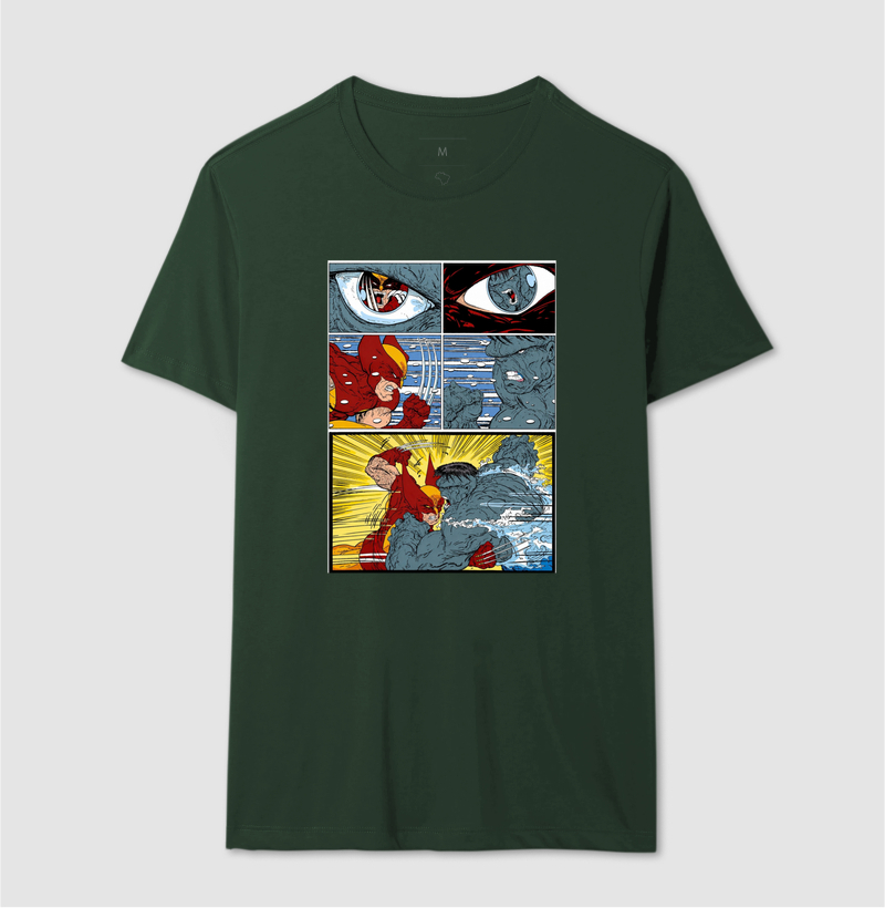 CAMISETA WOVERINE x HULK - TIRA - Imagem 12