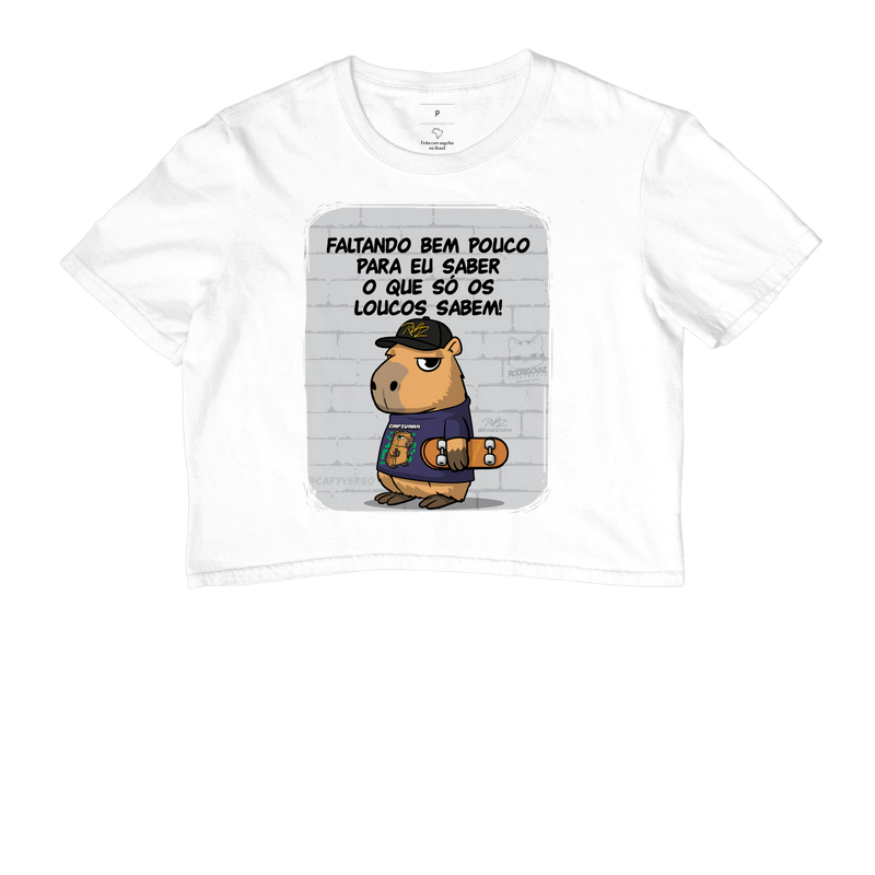 Camiseta Capivara só os loucos - Imagem 3