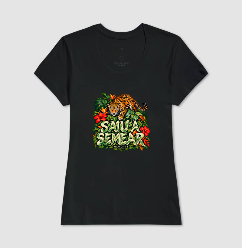 Camiseta Feminina Cristã Saiu a Semear - Imagem 2
