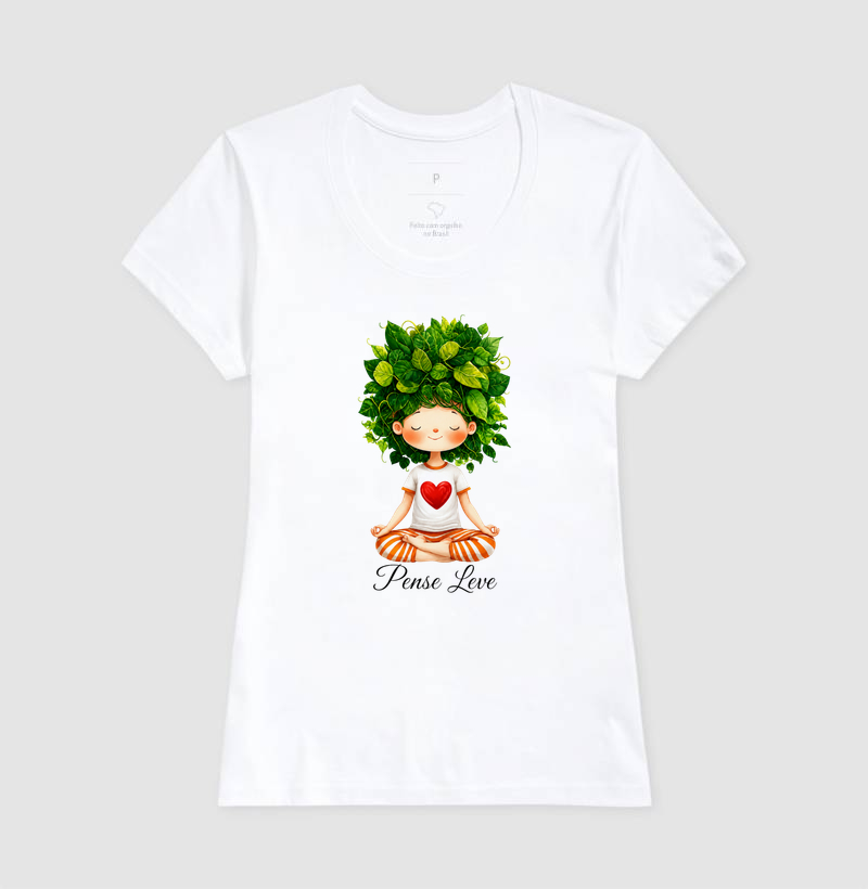 Camiseta Pense Leve - Imagem 5