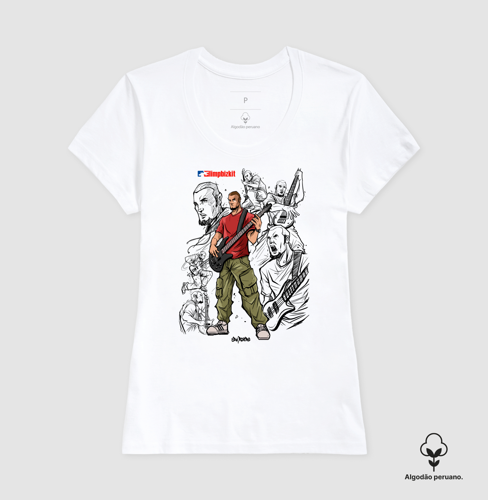 Camiseta Premium - San Rivers Limpbizkit - Imagem 3