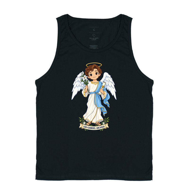 São Gabriel Arcanjo estilo chibi - Imagem 3