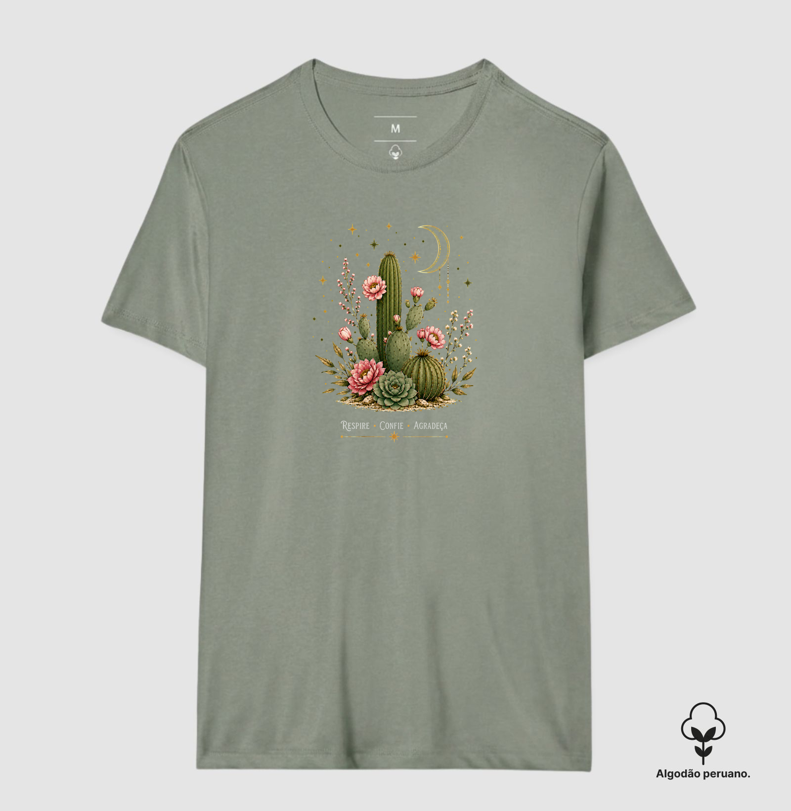 Camiseta Flor no deserto - Imagem 2