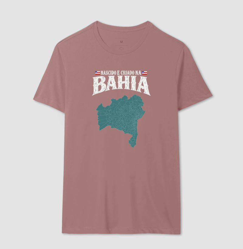 Camiseta Nascido e Criado na Bahia  - Imagem 11